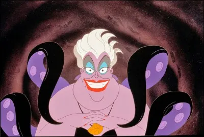 Comment s'appelle la méchante qui veut enlever la voix d'Ariel ?