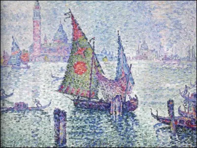 Qui a peint "La voile verte" ?