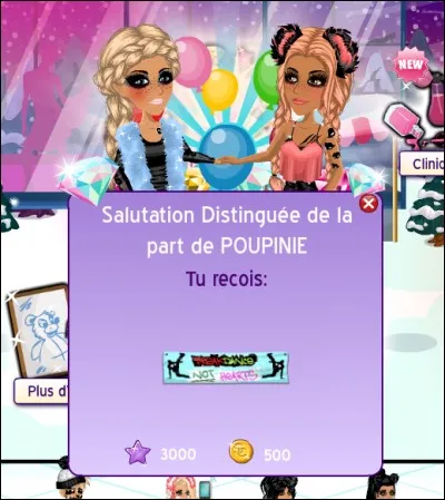 Quelle est la personne qui a le plus haut niveau ?