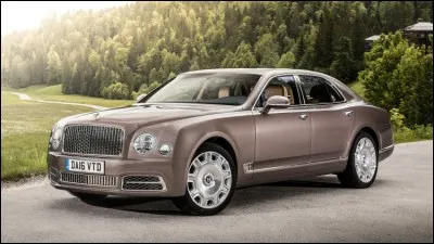 B : Comment s'appelle ce modèle produit par Bentley ?