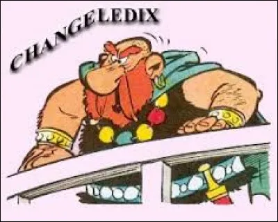 Originaire de Gésocribate, Changélédix est capitaine de navire transportant des menhirs. Parmi les trois albums suivants, dans lequel n'apparaît-il pas ?