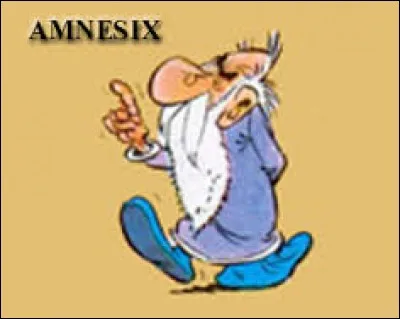 Chargé de soigner ceux qui ont perdu la raison, le druide Amnésix est un personnage de l'album ...