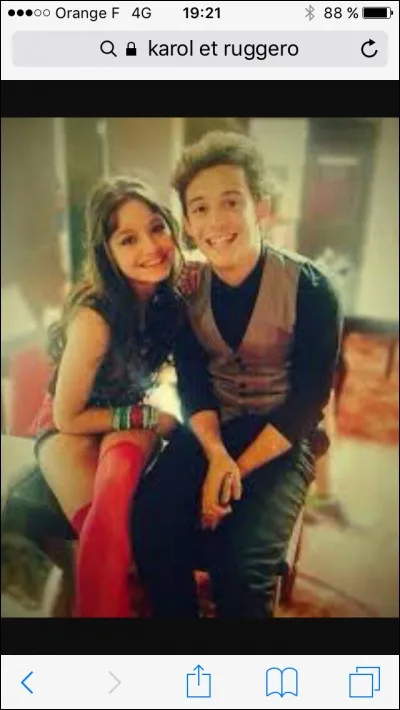 Luna et Matteo ont patiné ensemble à la compétition. 
Sur quelle chanson ?