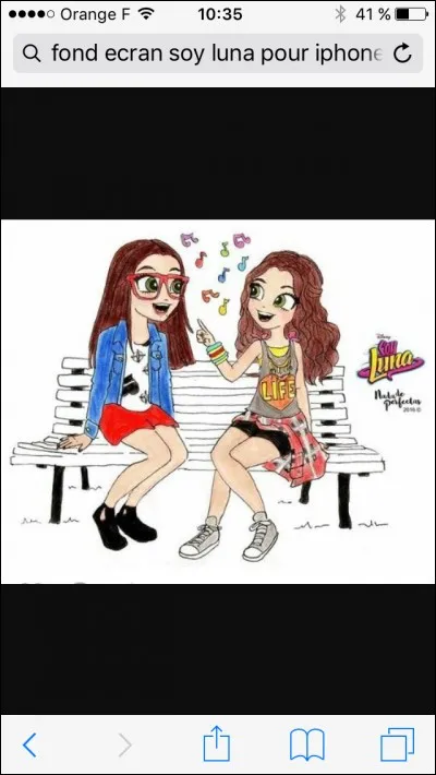 Luna et Nina chantent une chanson, laquelle ?