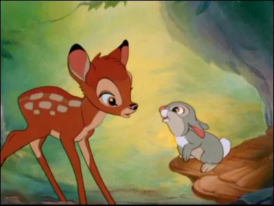 Dans "Bambi", comment le lapin s'appelle-t-il ?