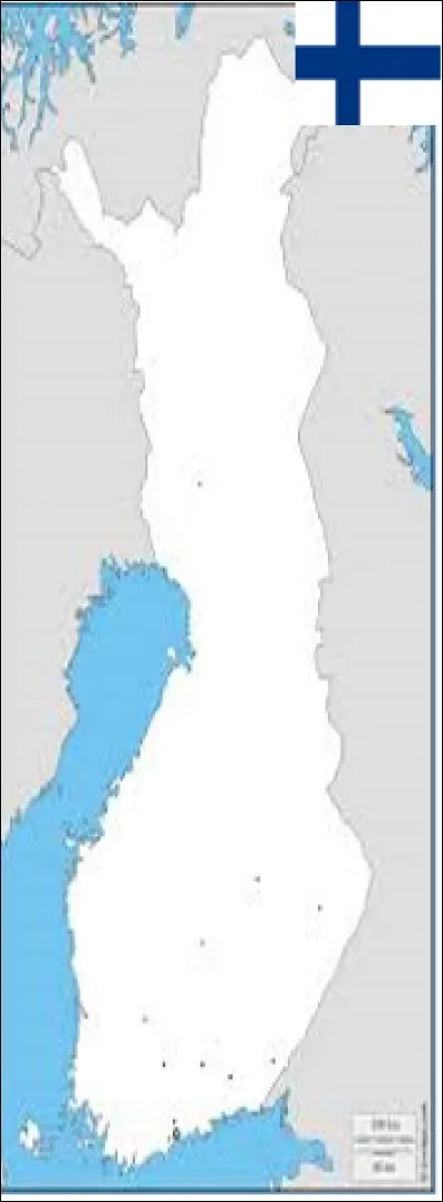 Quelle mer borde la Finlande ?