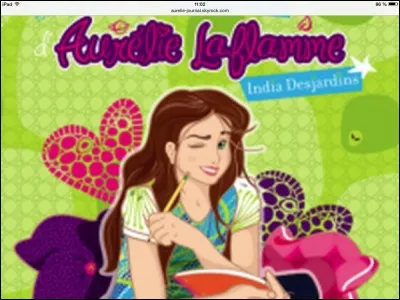 Que fait la mère d'Aurélie quand elle a le fou rire ?