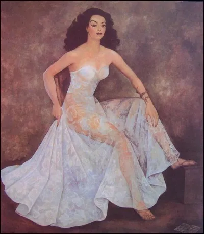 Maria Félix était une célèbre actrice mexicaine, qui l'a peinte ?