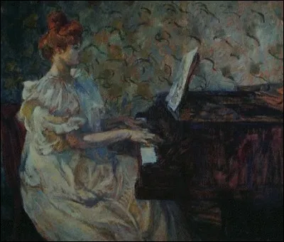 Pianiste connue, née en 1872, c'est Misia Natanson, qui l'a représentée au piano ?