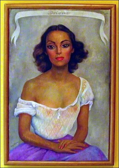 Qui a fait le portrait de Dolores del Rio, actrice d'Amérique du Sud ?