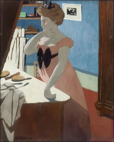 Voici encore Misia Sert à sa coiffeuse , qui l'a peinte ?