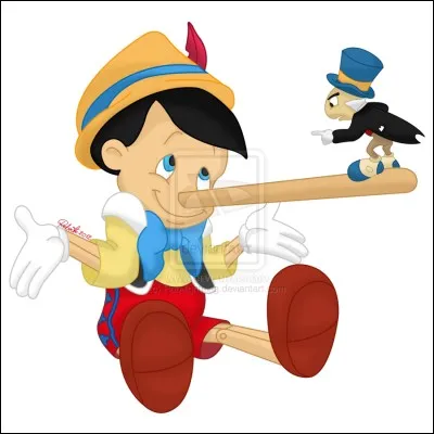 L'un de ces trois personnages n'est pas présent dans l'histoire de la marionnette de l'image !