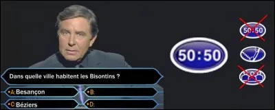 Quelle est la bonne réponse ? Vous avez le 50/50 pour vous aider.