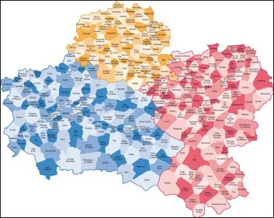 Lequel de ces d&eacute;partements porte le num&eacute;ro 45 ?
