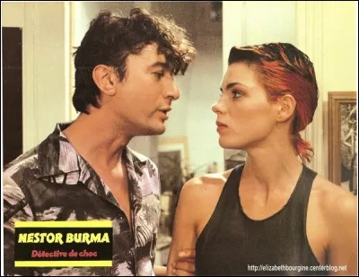 Alain Bashung a composé la musique du film de Jean-Luc Miesch « Nestor Burma, détective de choc » avec Michel Serrault dans le rôle principal. Quelle actrice est au côté de Bo Craddock (Alain Bashung) sur la photo extraite de ce film ?