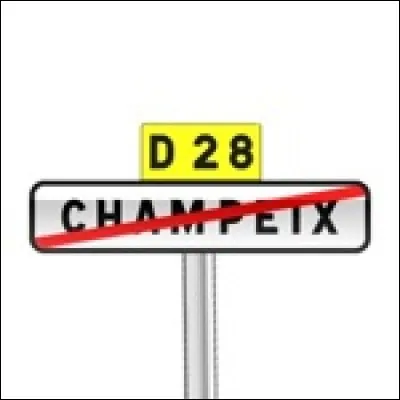 Dans quelle ville entrez-vous, selon ce panneau ?