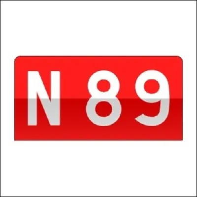 Sur quelle route &ecirc;tes-vous en train de rouler si vous apercevez cette balise ?