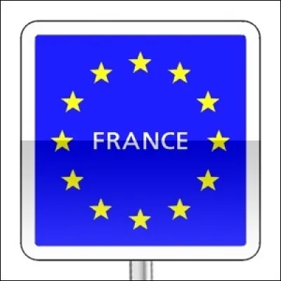 Comme sur ce panneau, qu'indique-t-on souvent dans ce cercle d'&eacute;toiles ?