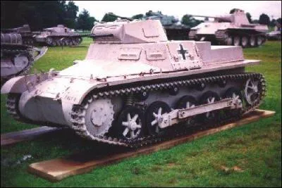 Petit char allemand c'est le...