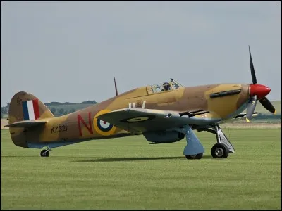 Quel a été le principal chasseur britannique pendant la bataille ?