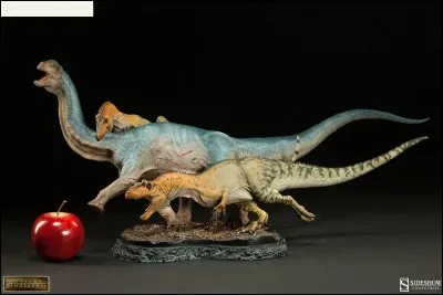 Quels dinosaures représente cette figurine ?