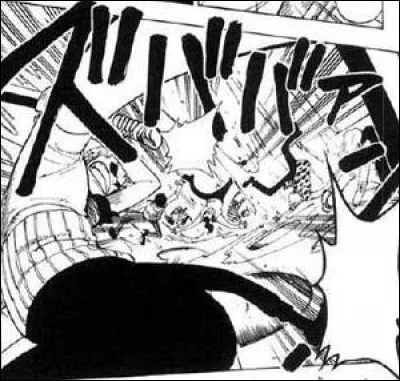 Sur l'île de Whiskey Peak, après avoir terrassé quel agent Zoro sort-il : "Alors Baroque Works ! On continue ?" ?