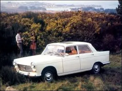 Quel est ce modèle Peugeot, beaucoup vendu à l'époque ?