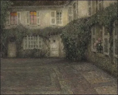 Qui a représenté "Le soir sur la maison" ?