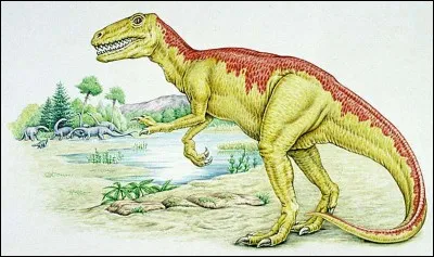 Maintenant découvrons des dinosaures carnivores qui portent des noms sympathiques comme le gasosaure, dont le nom signifie...