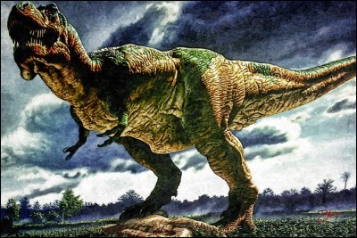 Commençons par le plus connu des dinosaures : le tyrannosaure rex, dont le nom signifie...