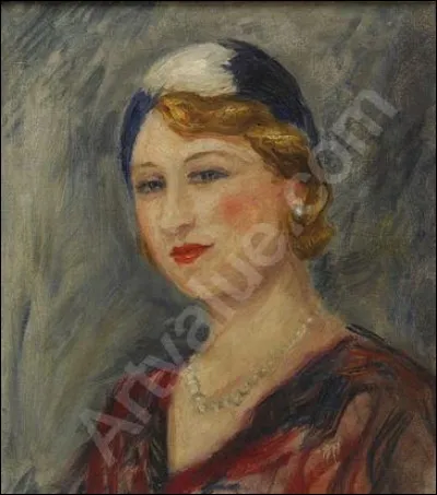 Qui a peint "Femme au collier de perles" ?