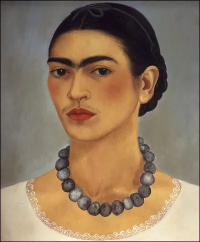 Qui a peint "Autoportrait avec collier" ?