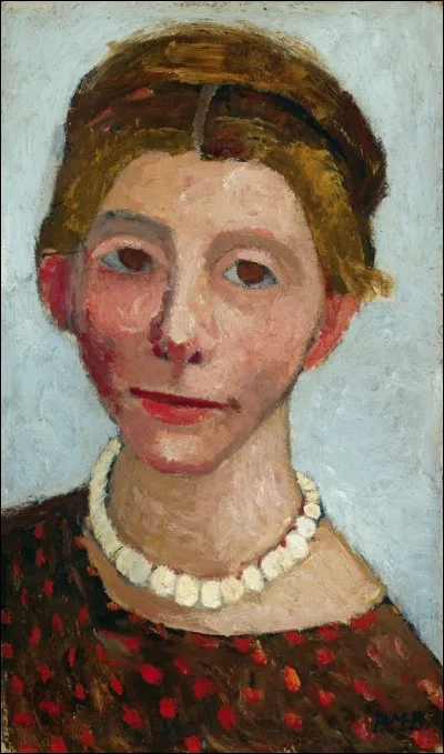 Qui a peint "Autoportrait avec collier de perles" ?