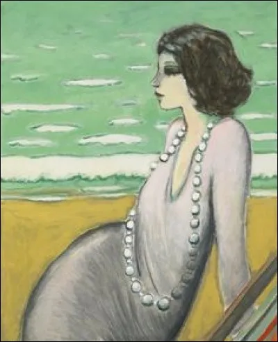 Qui a peint "Le collier de perles" ?