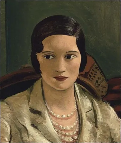 Qui a peint "Portrait de femme au collier" ?