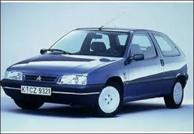 Durant quelle décennie est apparue la Citroën ZX ?