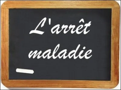 Que doit faire une personne qui travaille quand elle est malade ?