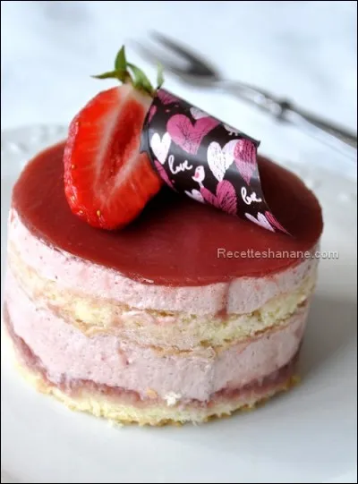 Et voici également un mini format pour ce dessert appelé :