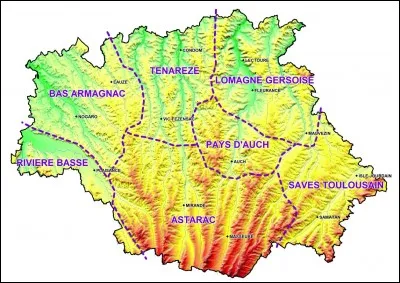GERS - De quelle région administrative fait partie ce département du sud-ouest de la France ?