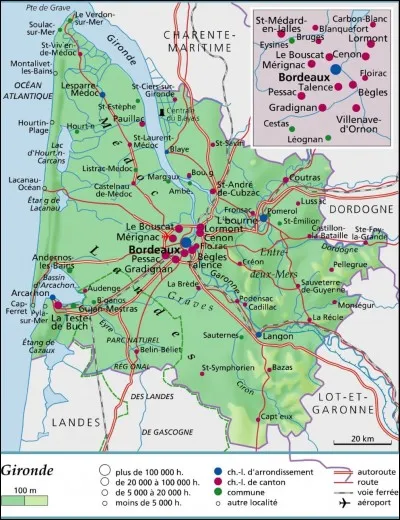 GIRONDE - Quelle est la particularité de ce département du sud-ouest du pays ?