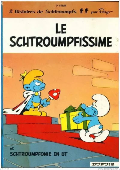 Quel est le premier Schtroumpf à être en prison du Schtroumpfissime ?