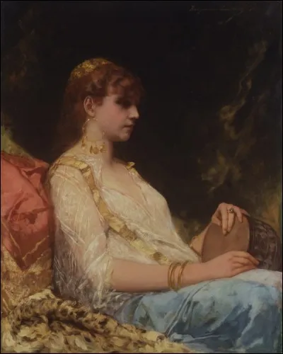 Qui a peint "L'orientale au tambour" ?