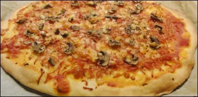 Je pense à mettre du gruyère dans ma pizza Reine :