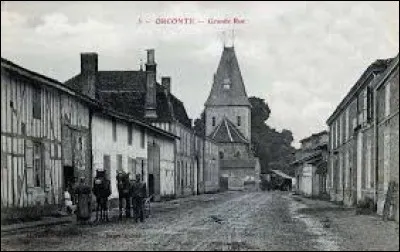 La commune Marnaise d'Orconte se situe dans la nouvelle région ...