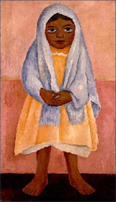 Qui a représenté cette "Petite fille au drap de bain gris" ?