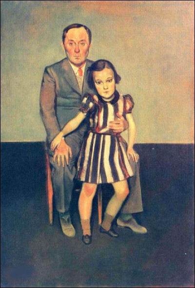 Qui a représenté Joan Miró et sa fille ?