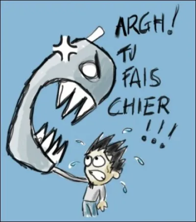 Ton supérieur t'enguirlande :