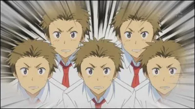 Comment s'appellent les cinq personnes qui suivent Misaki comme des petits chiens ?