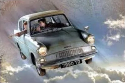 Quelle était la voiture des Weasley, avant que Ron et Harry la laissent dans la Forêt interdite, dans le tome 2 ?