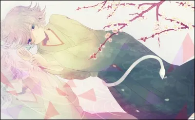 Que fait Mitsuki transformé en serpent blanc à Nanami le jour de leur rencontre ?